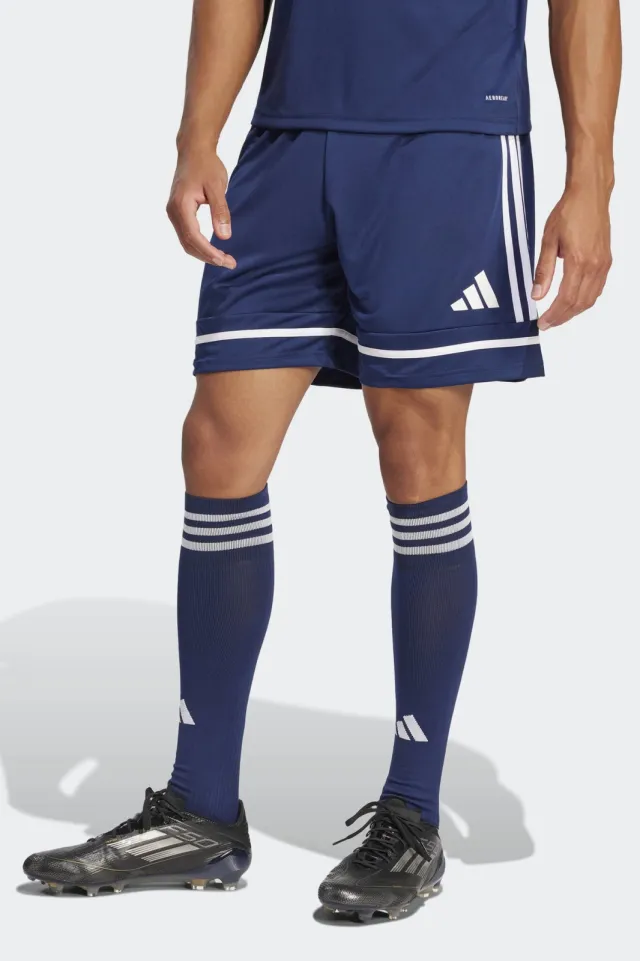 Adidas Performance Senior voetbalshort Squadra 25 donkerblauw