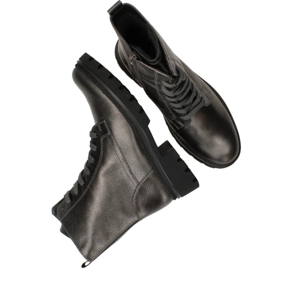 Gabor veterboots zilvergrijs, foto 4