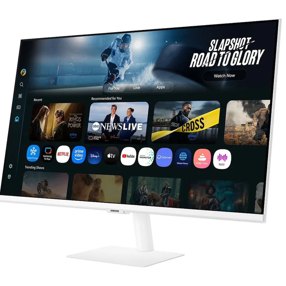 Samsung Smart Monitor M7 M70F 4K monitor wit, foto 4
