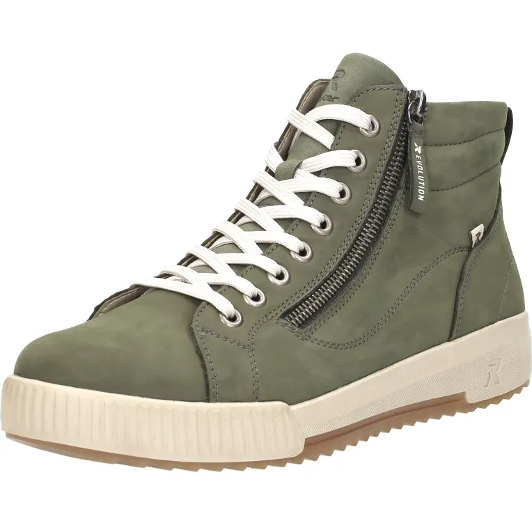 Rieker Revolution hoge sneaker groen, foto 3