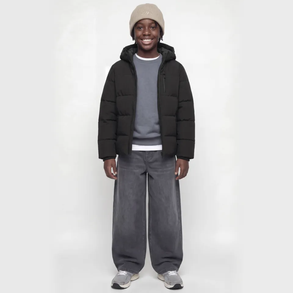 Jack & Jones Becks puffer winterjas zwart, foto 5