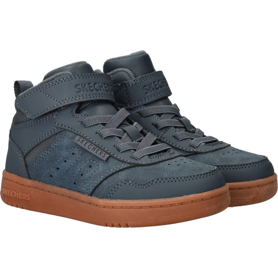 Skechers Quick Street hoge sneakers marine, foto 3