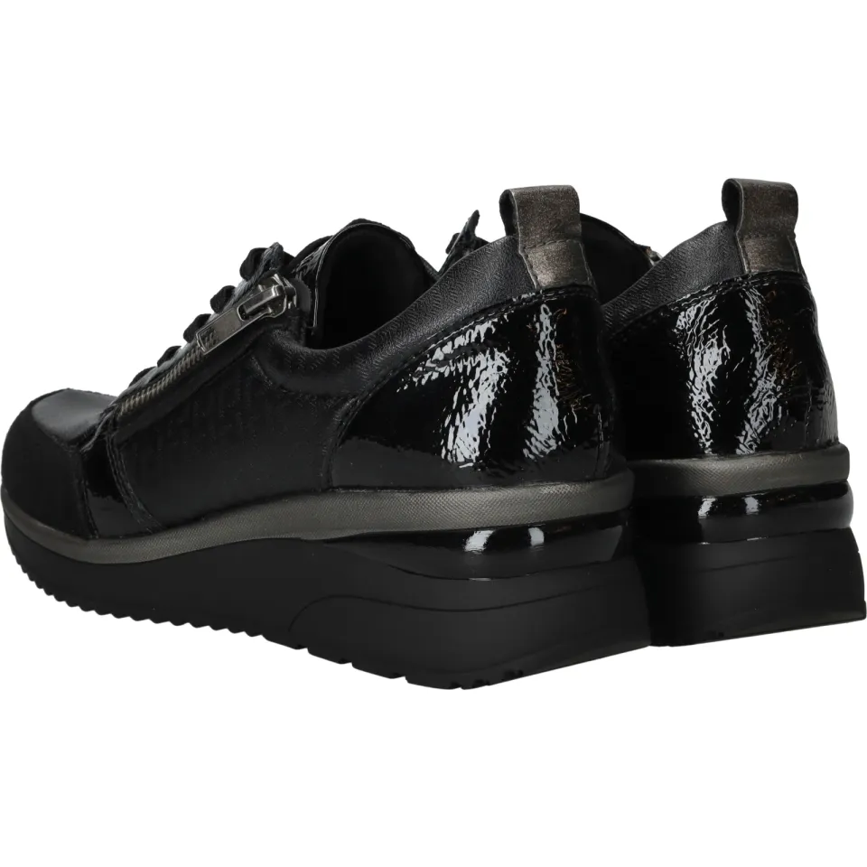 Remonte Sneakers Dames Zwart, foto 5