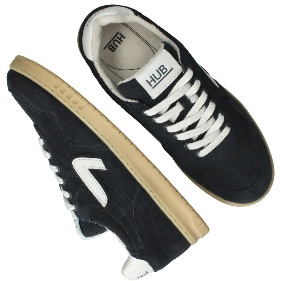 Hub Vancouver lage sneaker blauw, foto 6