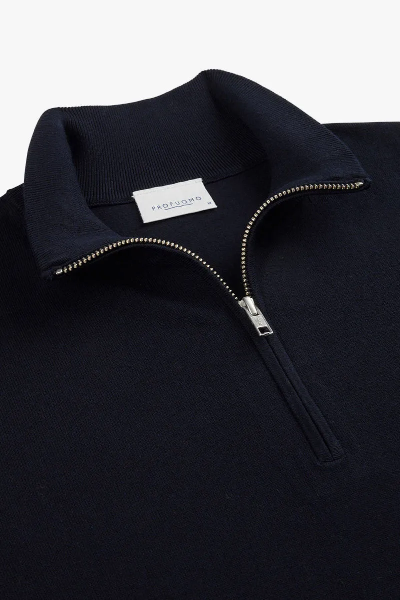 Profuomo trui fijn gebreid donkerblauw navy, foto 6
