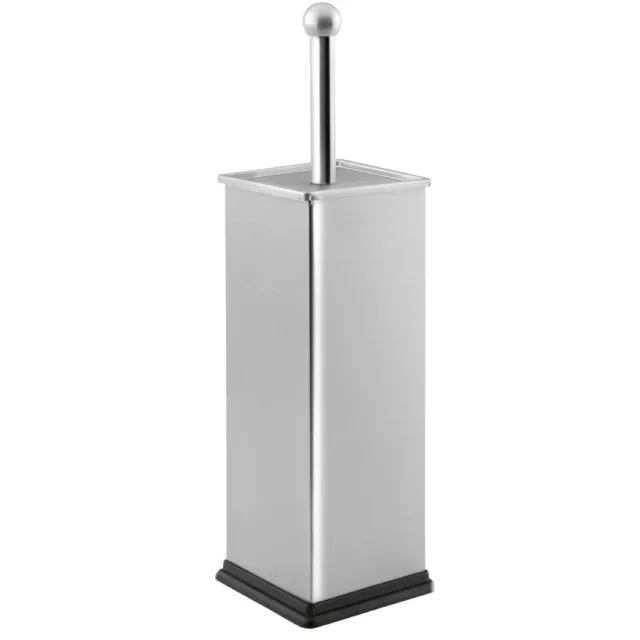 Sapho Toiletborstelhouder Sapho Simple Line 38x9.5 cm Geborsteld RVS Wit Chroom