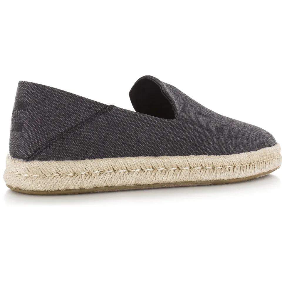 Toms Santiago espadrille donkergrijs zwart, foto 7