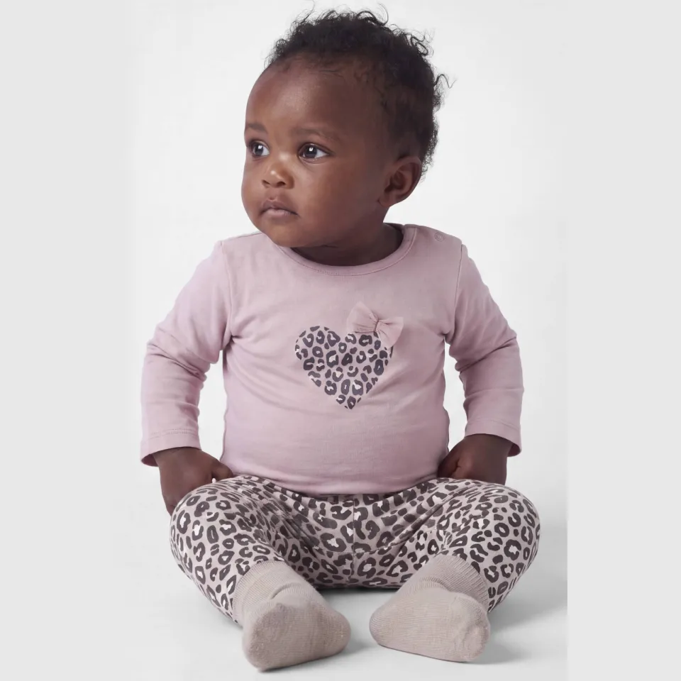 NAME IT BABY regular fit longsleeve met print lila, foto 4