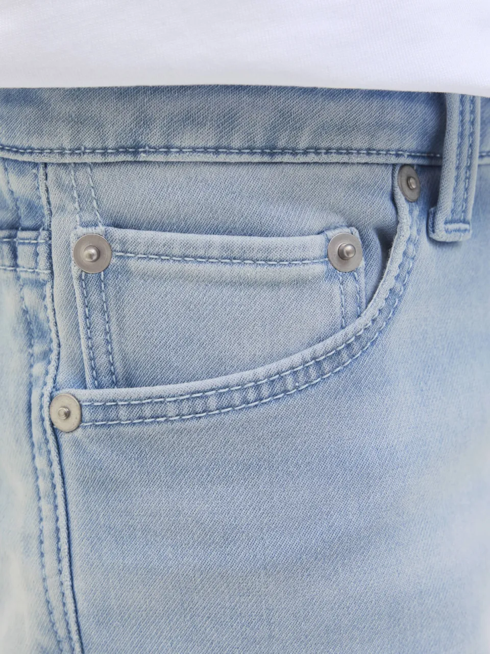 Jack & Jones denimshort lichtblauw, foto 6