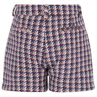 Like Flo pied-de-poule korte broek paars, foto 4