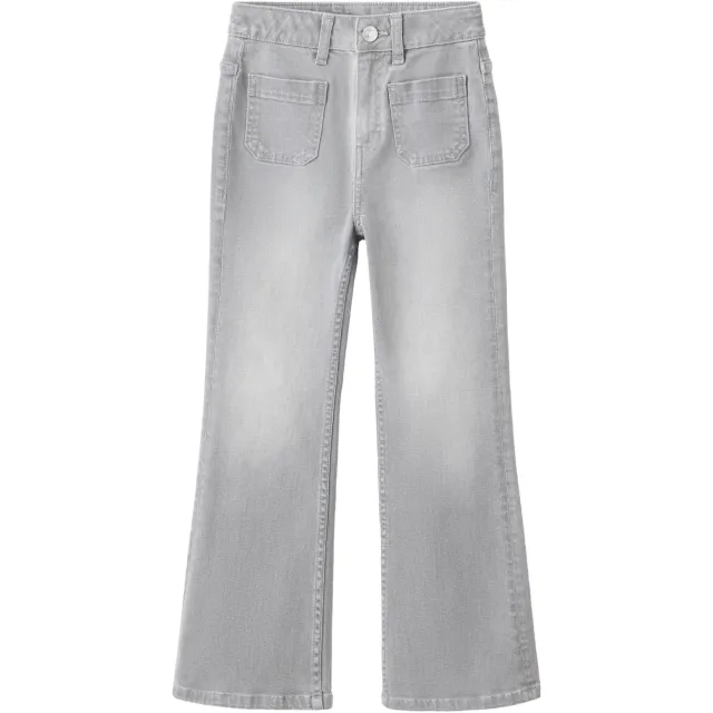 Mango Kids flared jeans - grijs