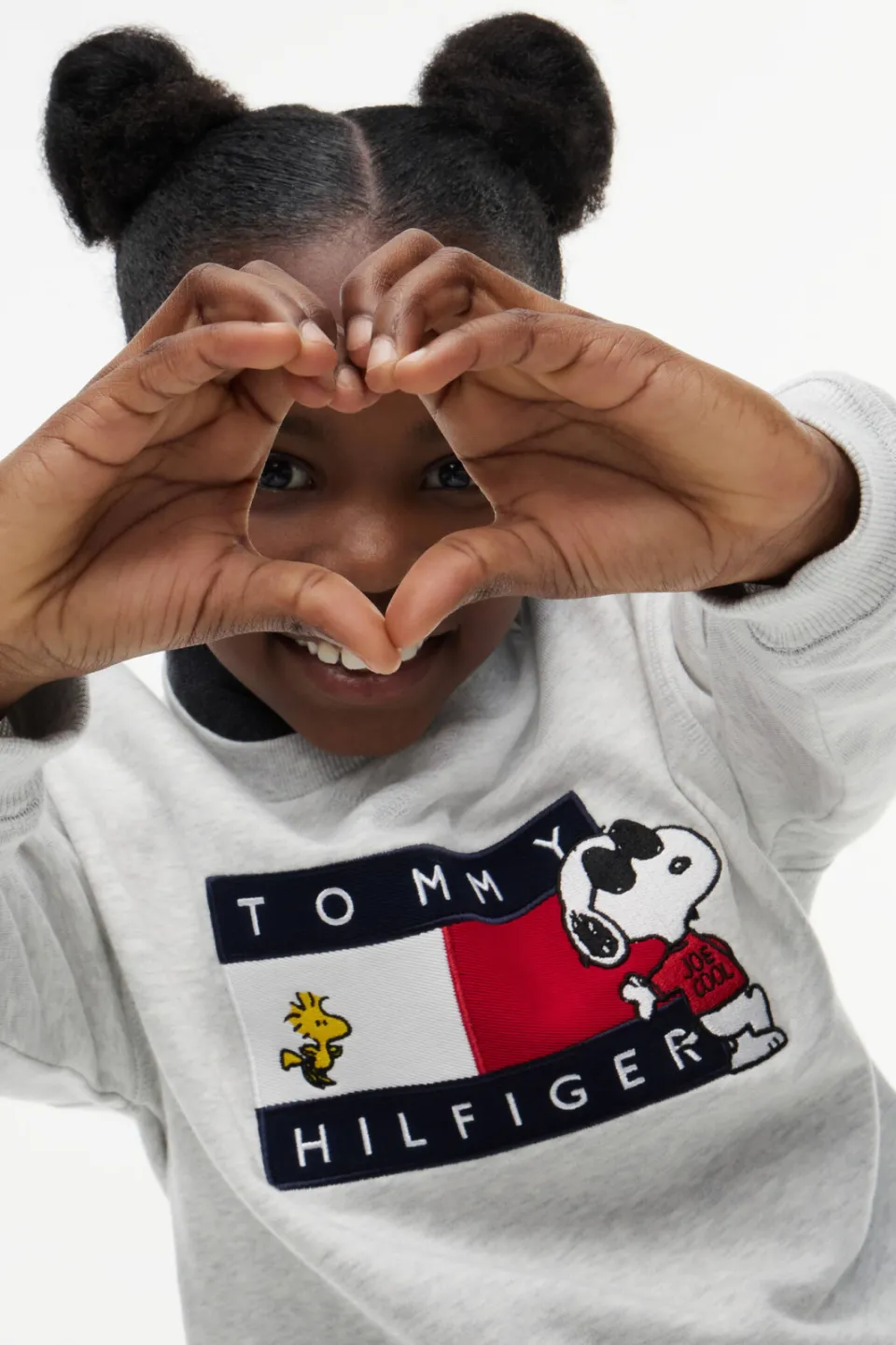 Tommy Hilfiger x Peanuts Snoopy sweater grijs melange, foto 5