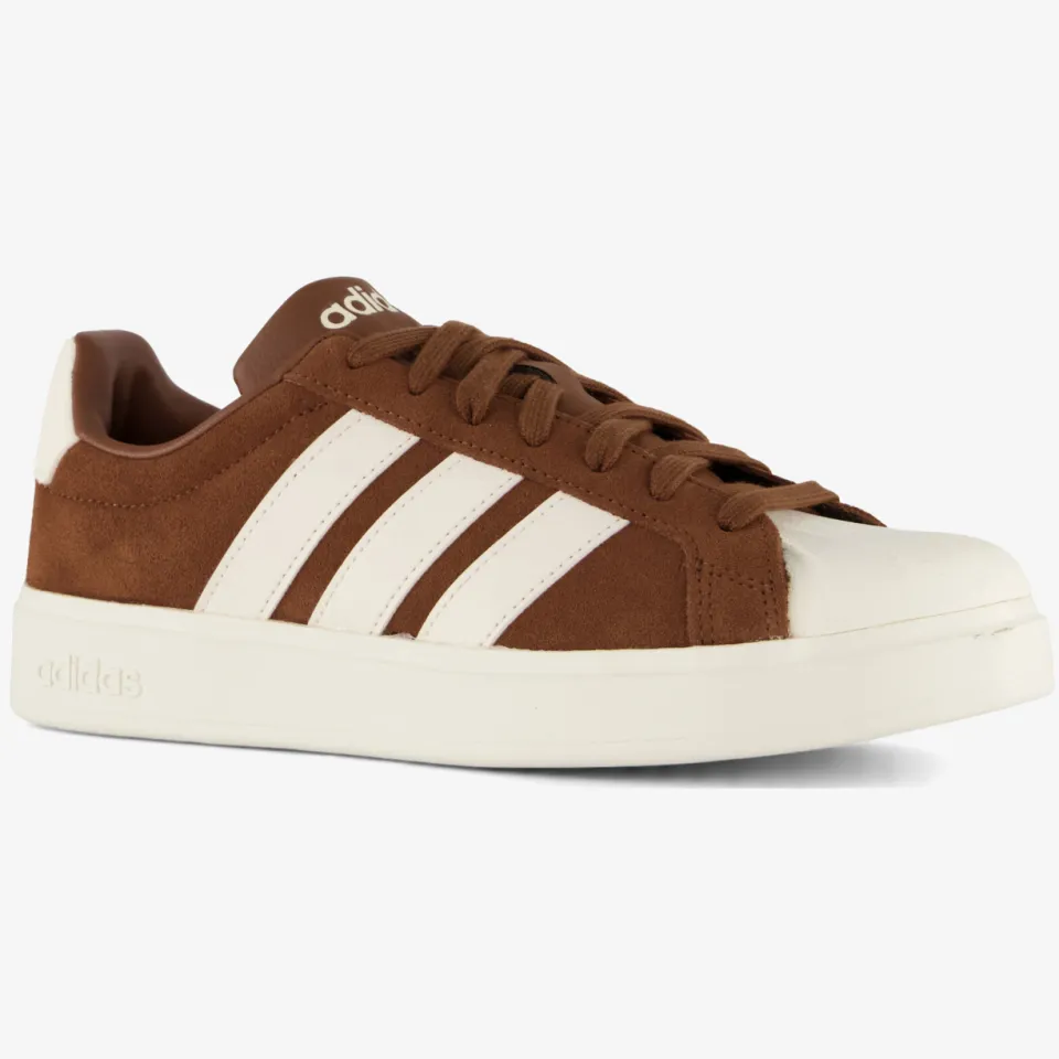 Adidas Streettalk sneakers bruin wit, foto 7