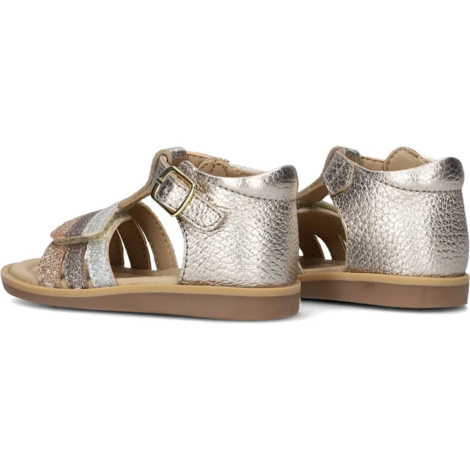 Ton & Ton Sandalen Siri Goud, foto 2