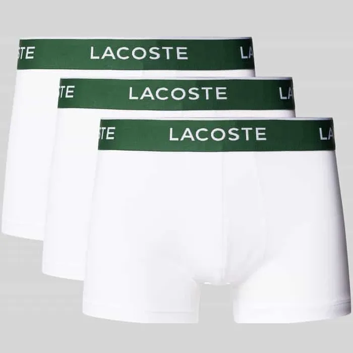 Lacoste boxershort 3-pack wit, foto 3