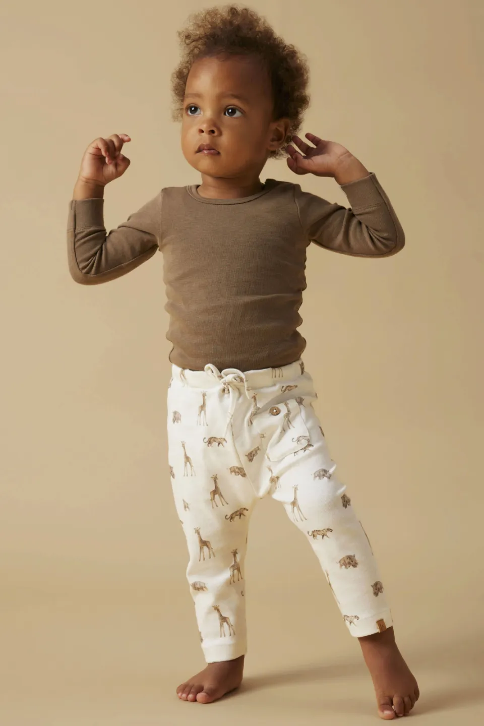 Lil' Atelier broek offwhite