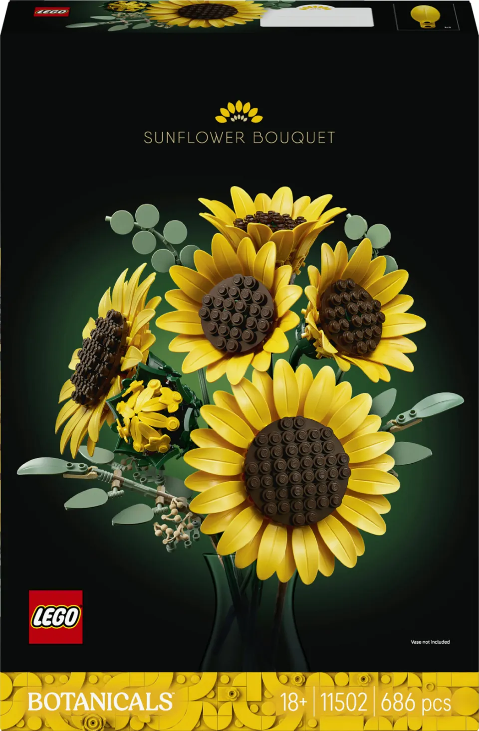Lego Botanical Collection Boeket met Zonnebloemen Woondecoratie 11502, foto 2