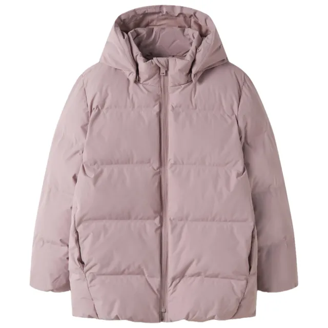 NAME IT Musk puffer winterjas roze