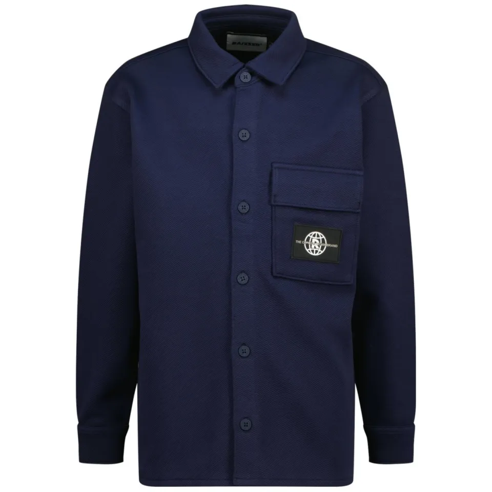 Raizzed overshirt donkerblauw, foto 2