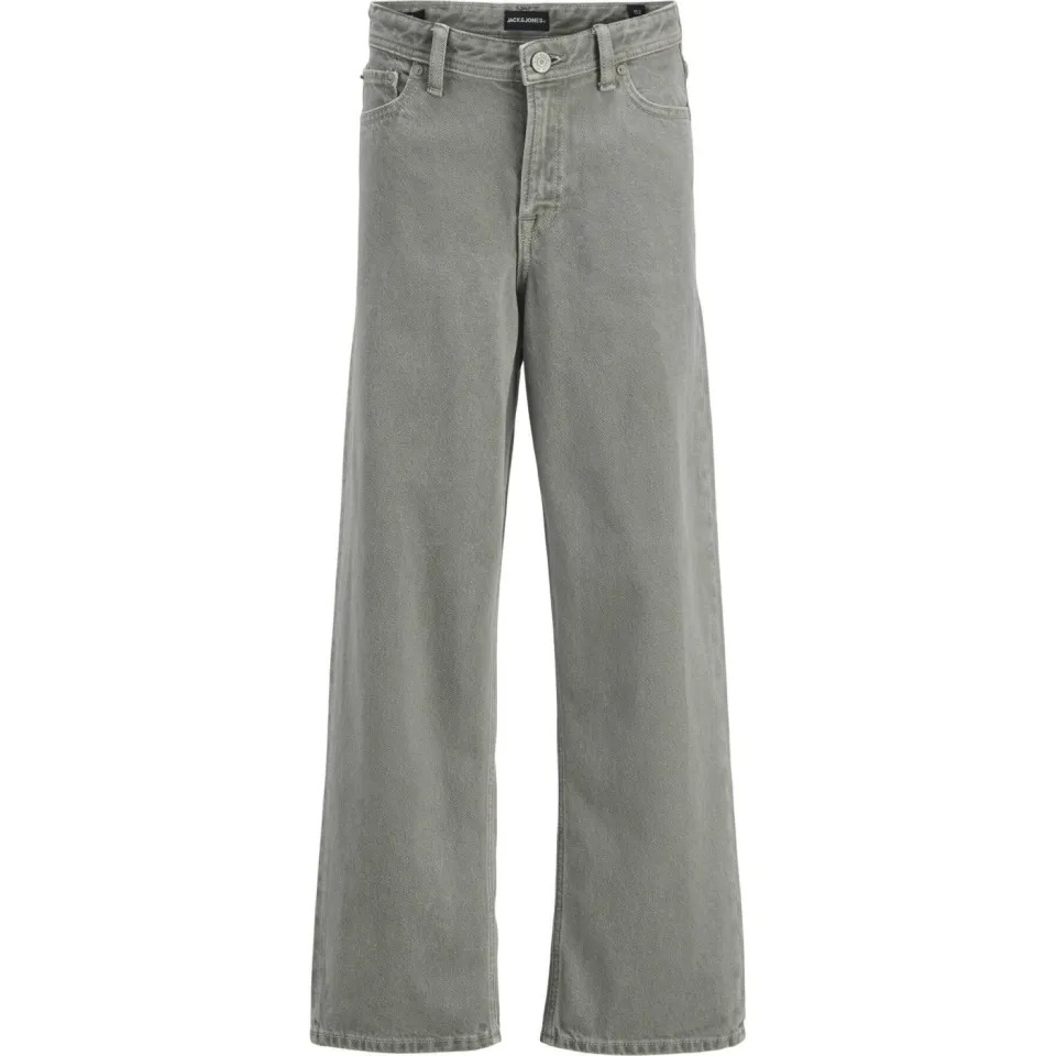 Jack & Jones JUNIOR high waist loose fit jeans grey denim, foto 2