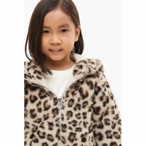 S.Oliver imitatiebont winterjas panterprint beige, foto 5
