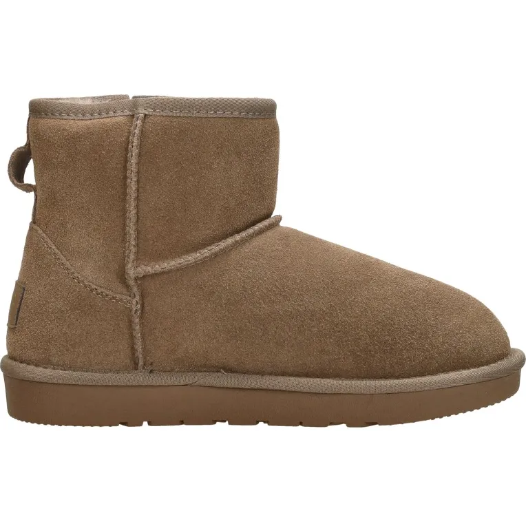 Sub55 enkellaarsjes taupe