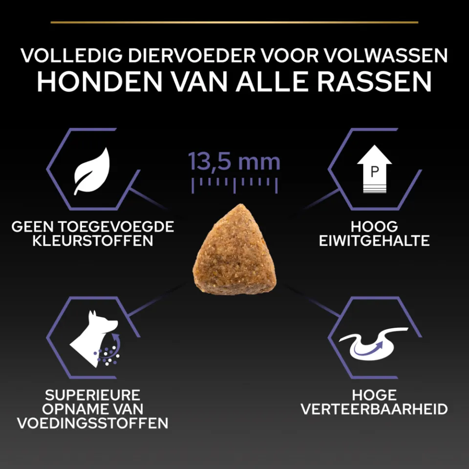 Pro Plan All Sizes Adult Protein & Energy kip hondenvoer, foto 4