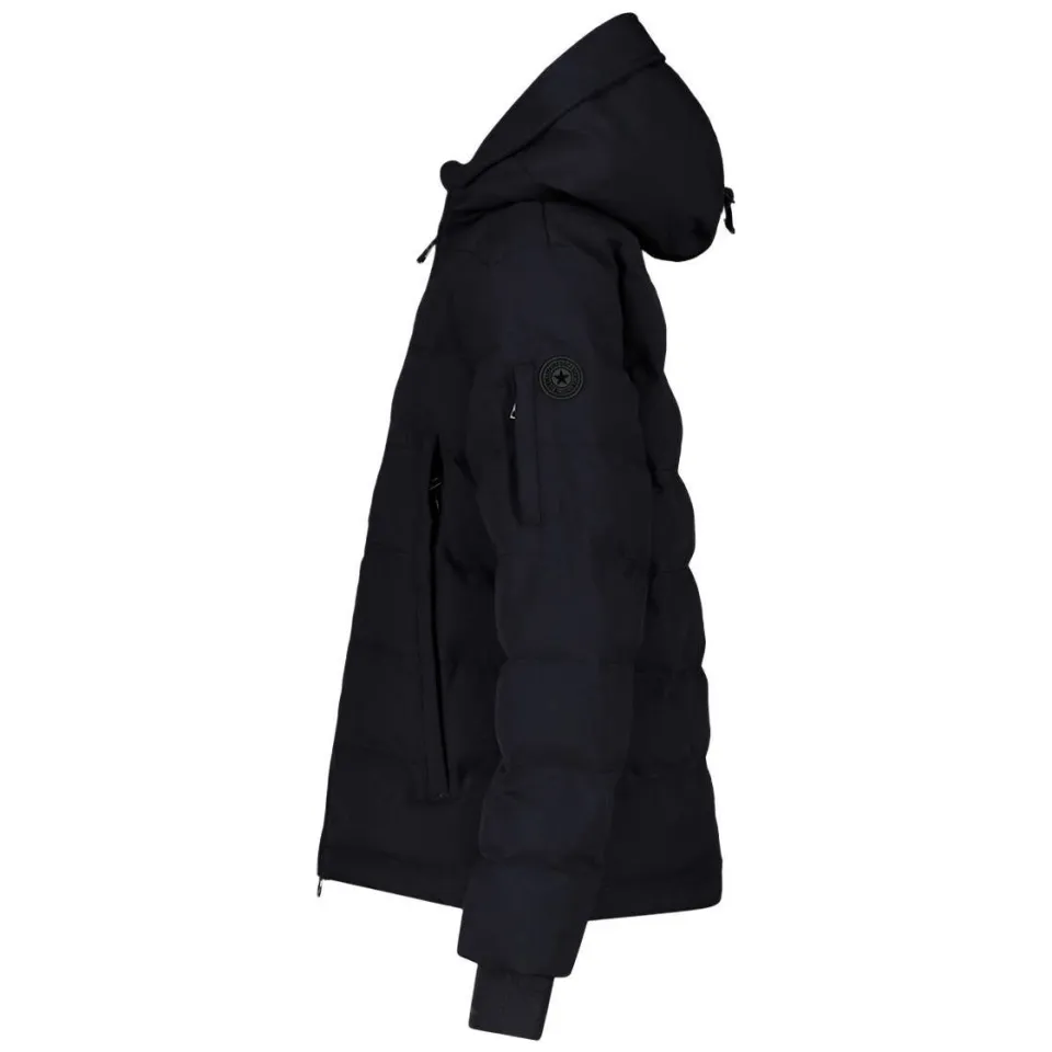 Airforce winterjas donkerblauw, foto 2