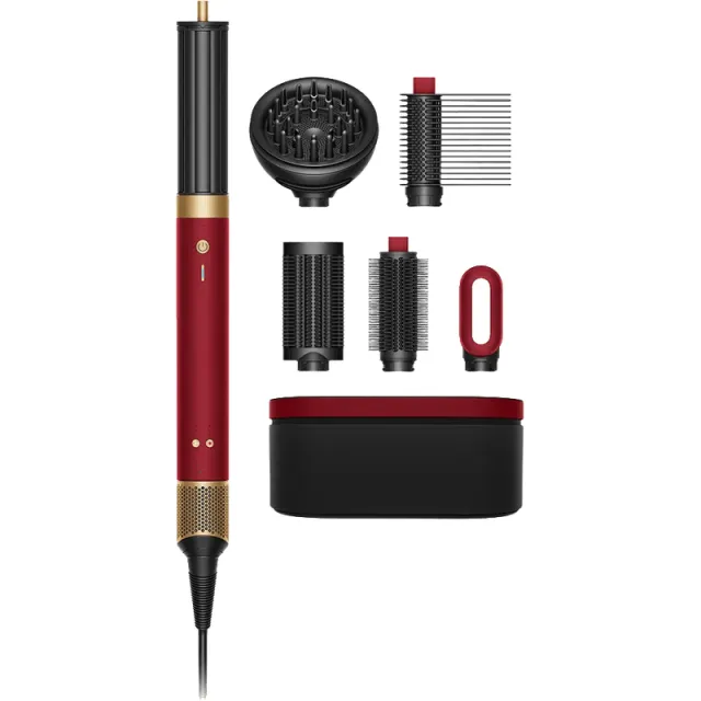 Dyson Airwrap Co-anda 2x Curly + Coily Red Velvet