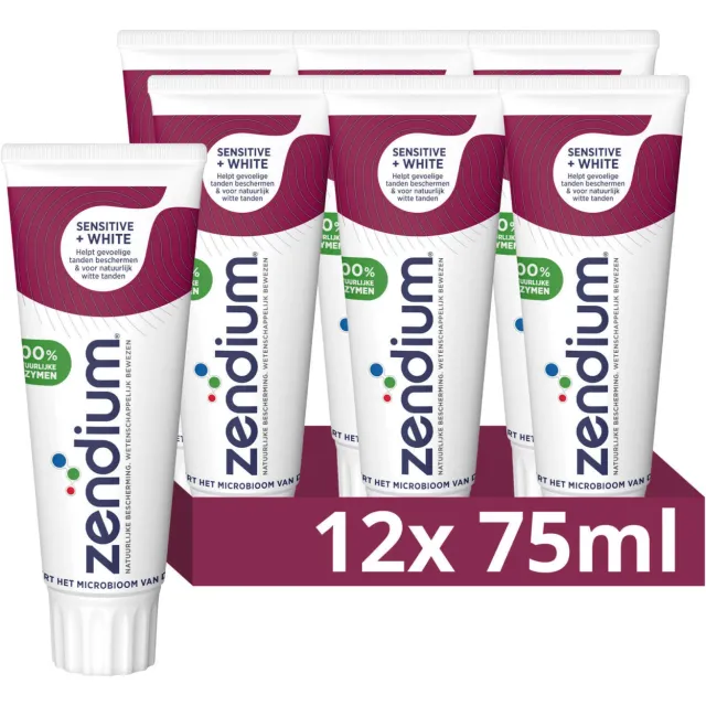 Zendium Sensitive+White tandpasta, foto 2