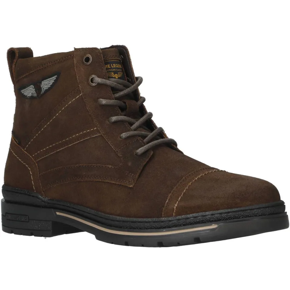 PME Legend suède veterschoenen met profielzool - bruin, foto 5