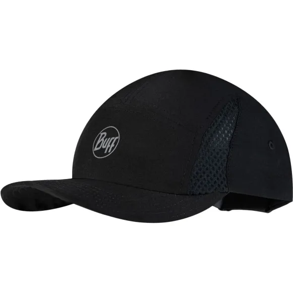 Buff 5 Panel Go Cap - Pet - 59-62 cm, zwart