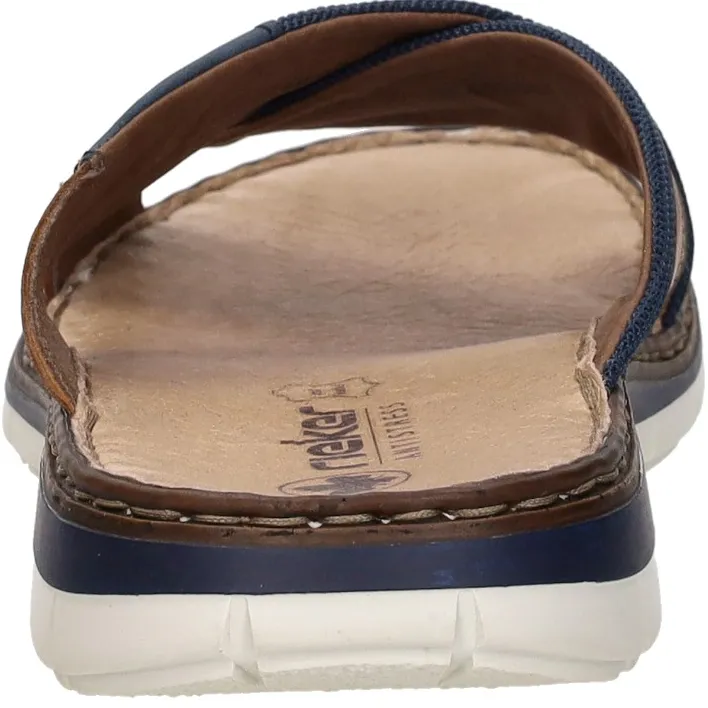 Rieker slippers cognac, foto 3