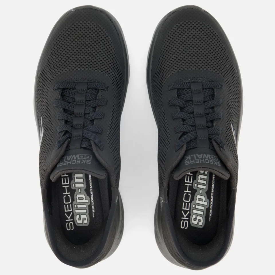 Skechers Slip-ins Go Walk Flex lage sneaker zwart, foto 7