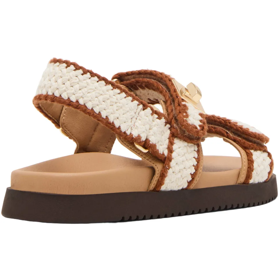 Steve Madden Mona platte sandaal beige, foto 8