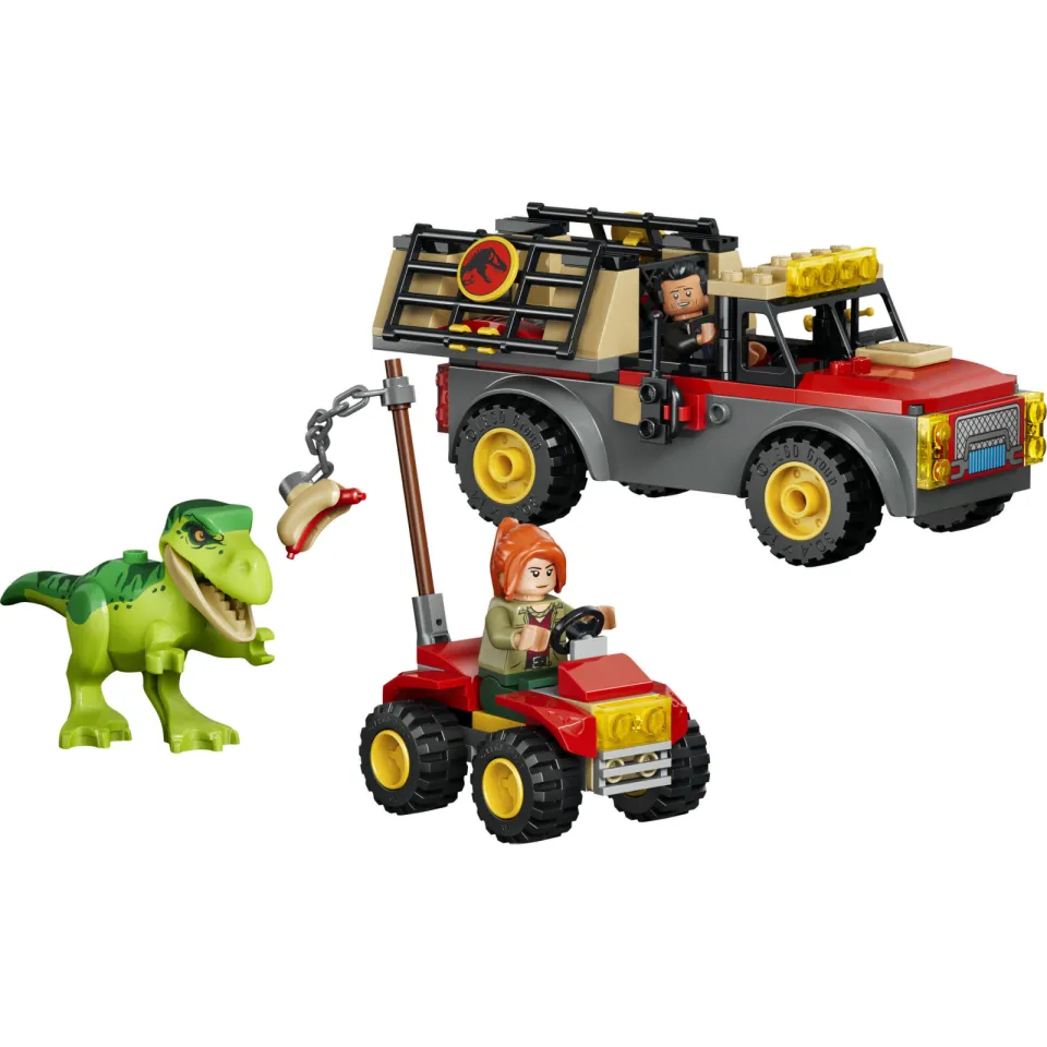 Lego Jurassic World Jonge T. Rex Transporttruck Dino Speelgoed 77978, foto 4