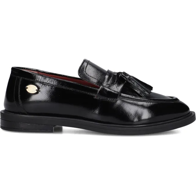 Fred de la Bretoniere Loafers Fairy Moccy Zwart