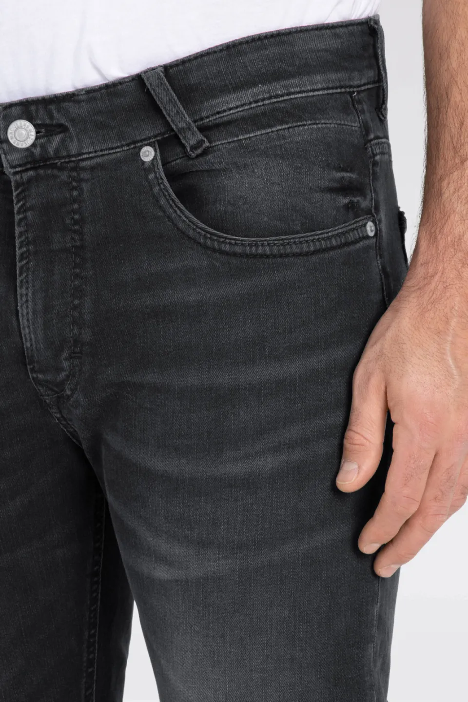 MAC Arne Pipe Workout slim fit jeans Black Authentic Use, foto 7