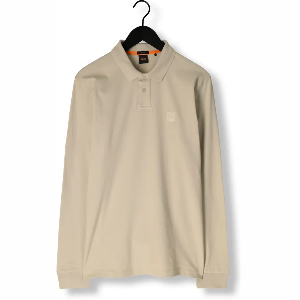 Boss Orange Heren Polo's & T-shirts Passerby - Beige, foto 2