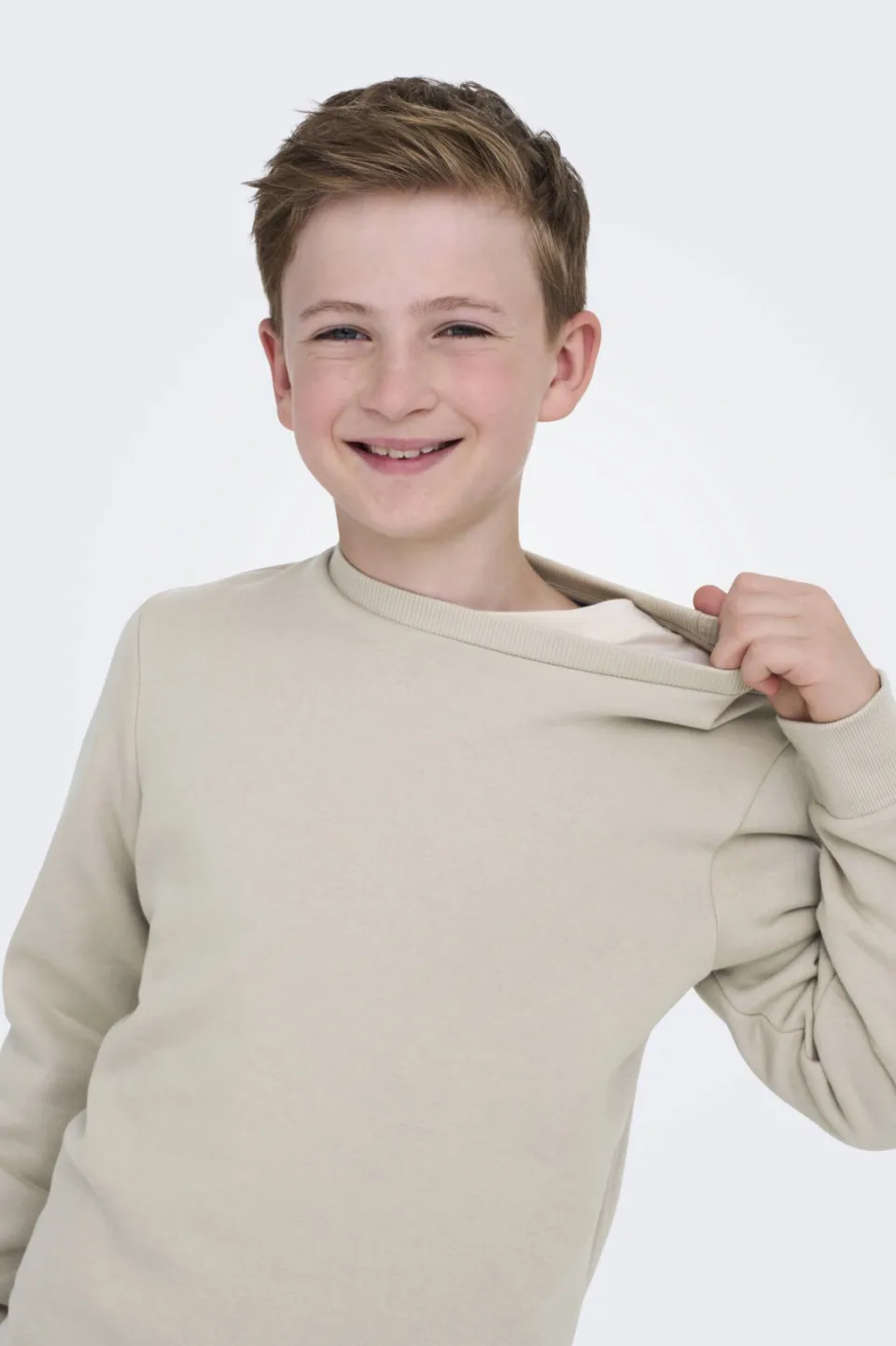 Only & Sons JUNIOR sweater beige, foto 6