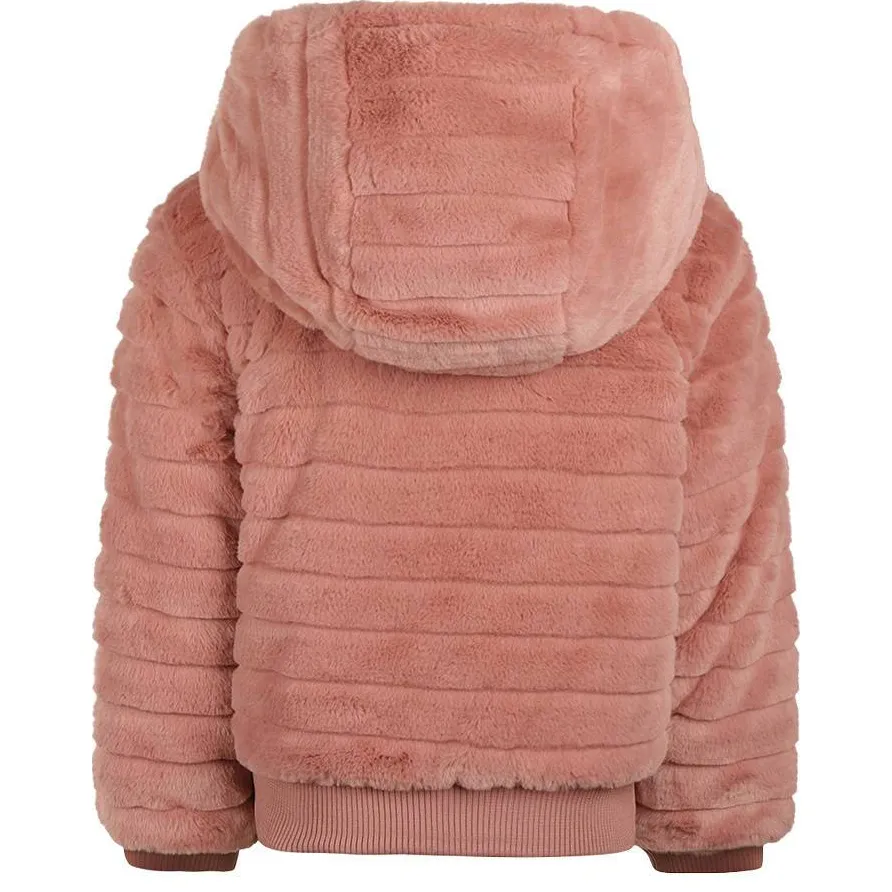 Koko Noko faux fur jas roze, foto 3