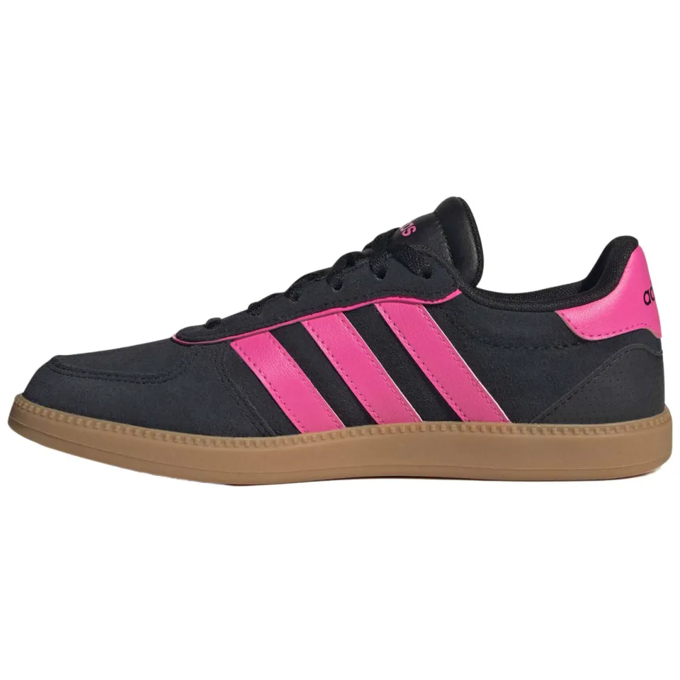 Adidas Sportswear Breaknet Sleek imitatieleren sneakers - zwart/roze, foto 3