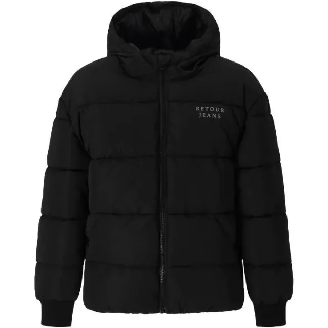 Retour Jeans winterjas zwart