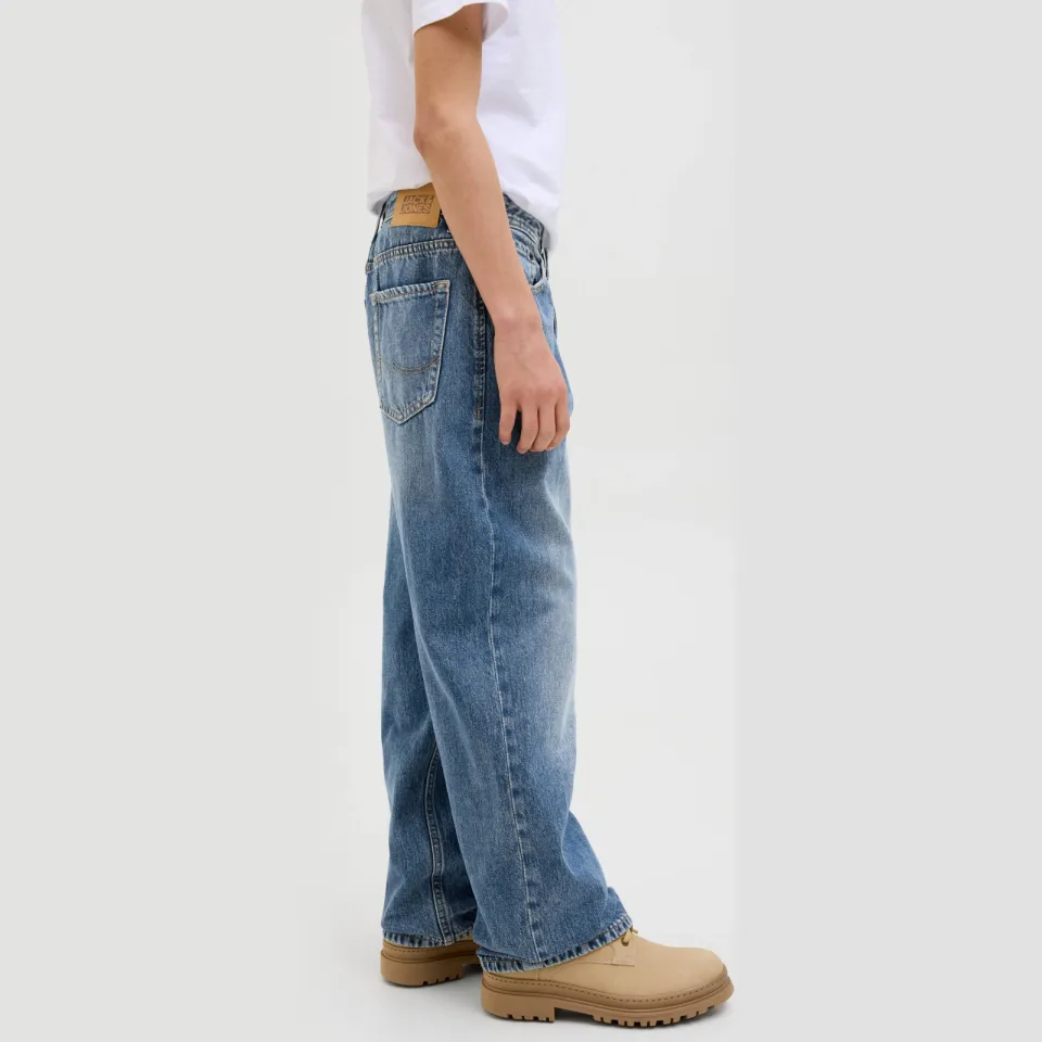 Jack & Jones JUNIOR baggy high waist baggy jeans medium blue denim, foto 5