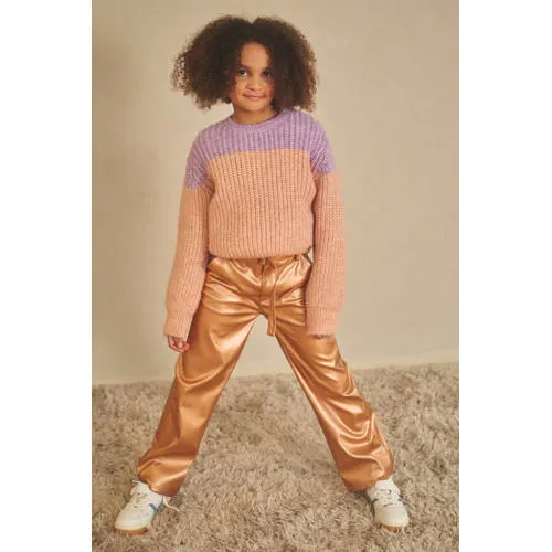 Nono regular casual broek lichtbruin, foto 4