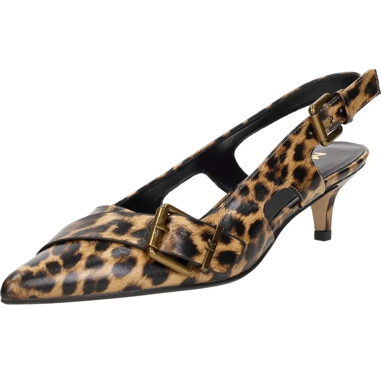 Mexx Tyra slingbacks luipaardprint beige, foto 3