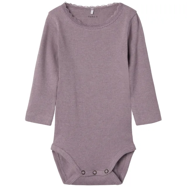 NAME IT BABY romper NBFKAB mauve Elderberry
