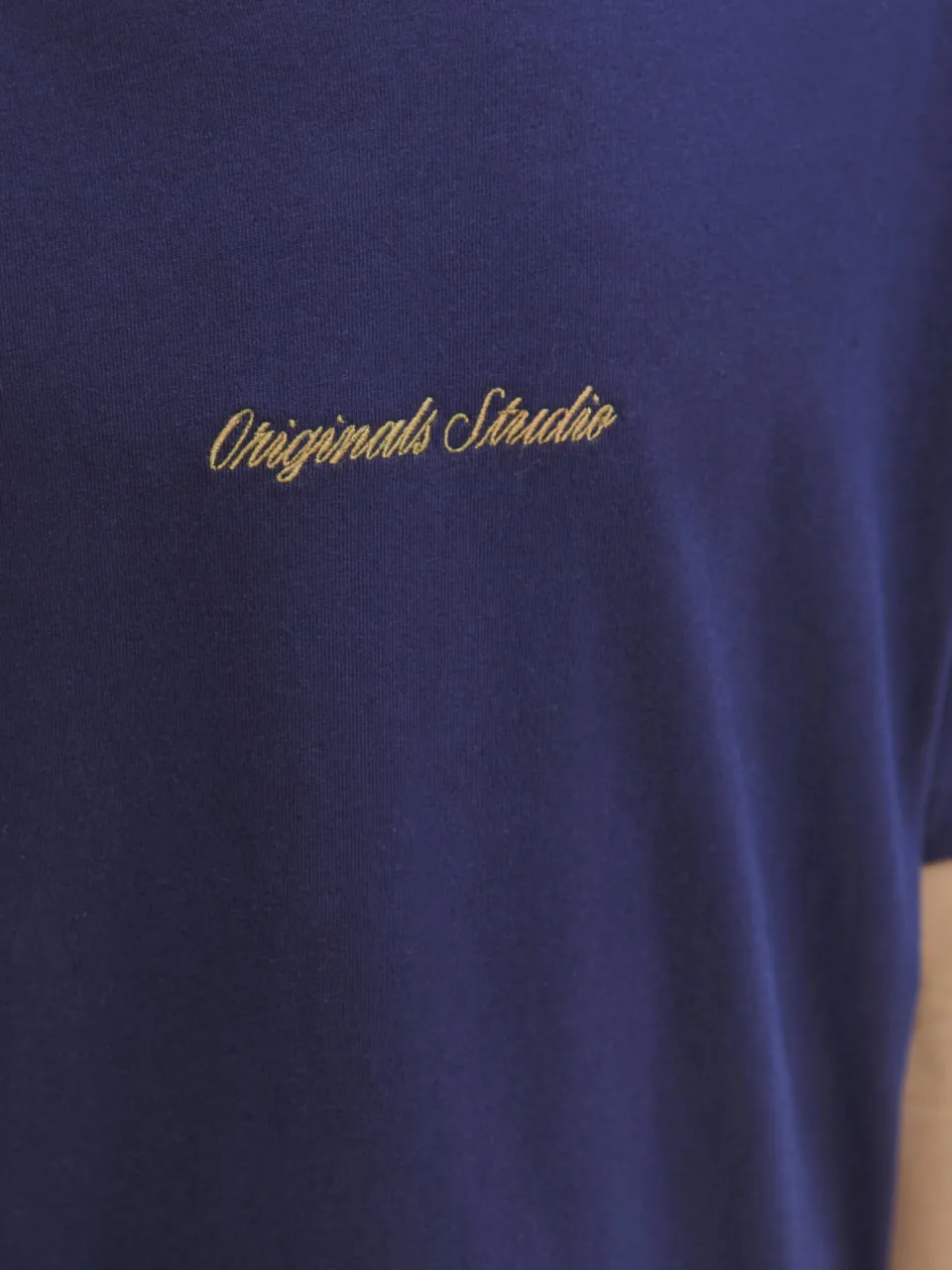 Jack & Jones Junior t-shirt donkerblauw met tekstprint, foto 6