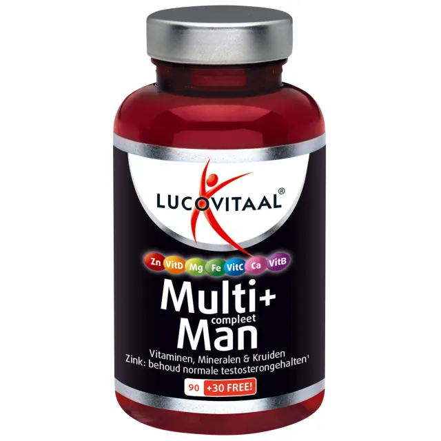 Lucovitaal Multi+ Compleet Man tabletten