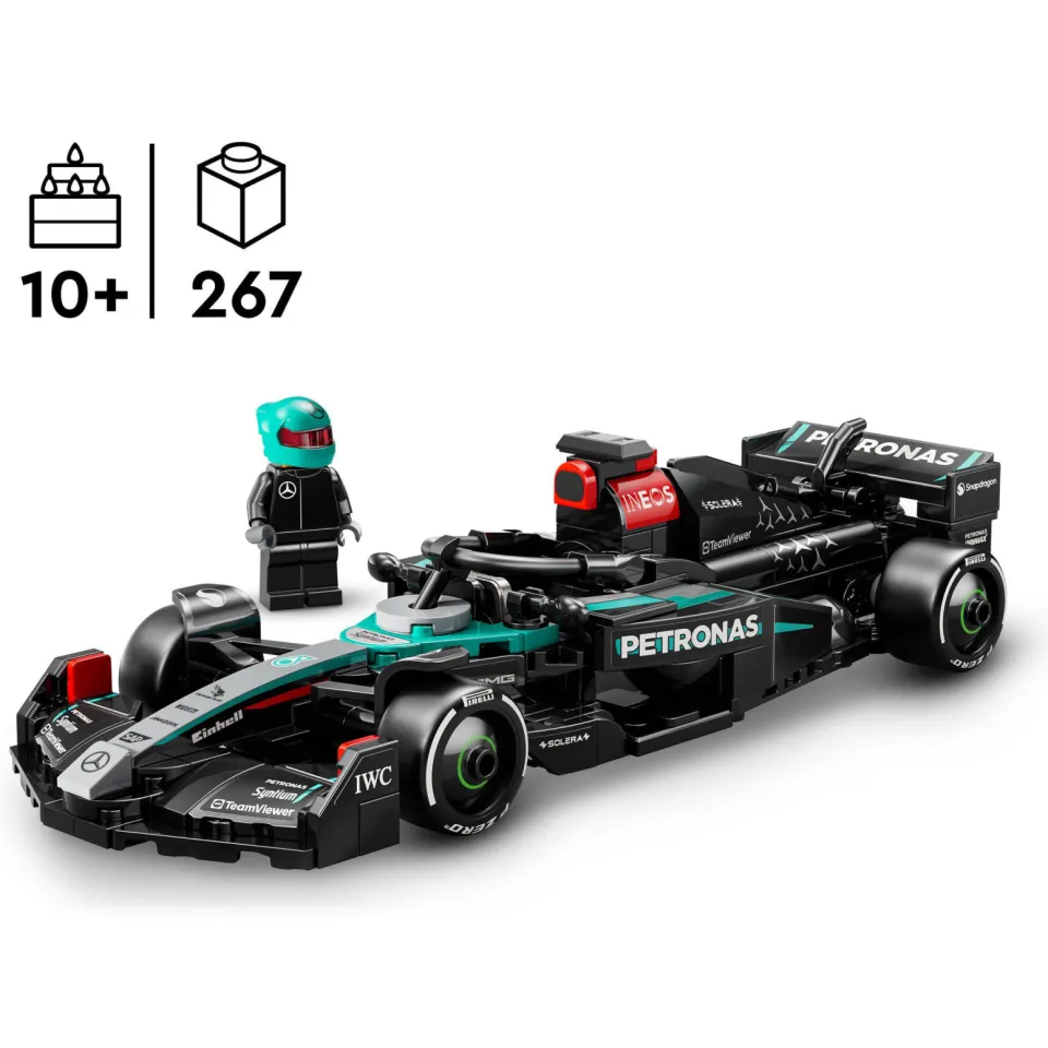 Lego Speed Champions Mercedes-AMG F1® W15 racewagen 77244, foto 5
